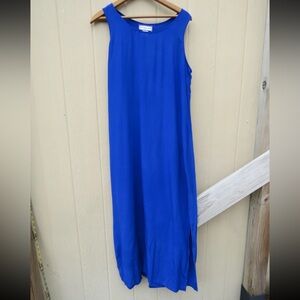 Elegant Blue Maxi Dress